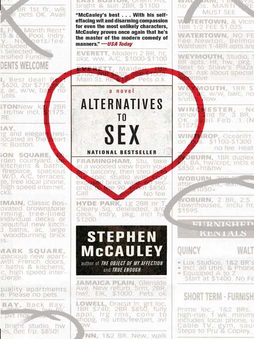 Title details for Alternatives to Sex by Stephen McCauley - Wait list